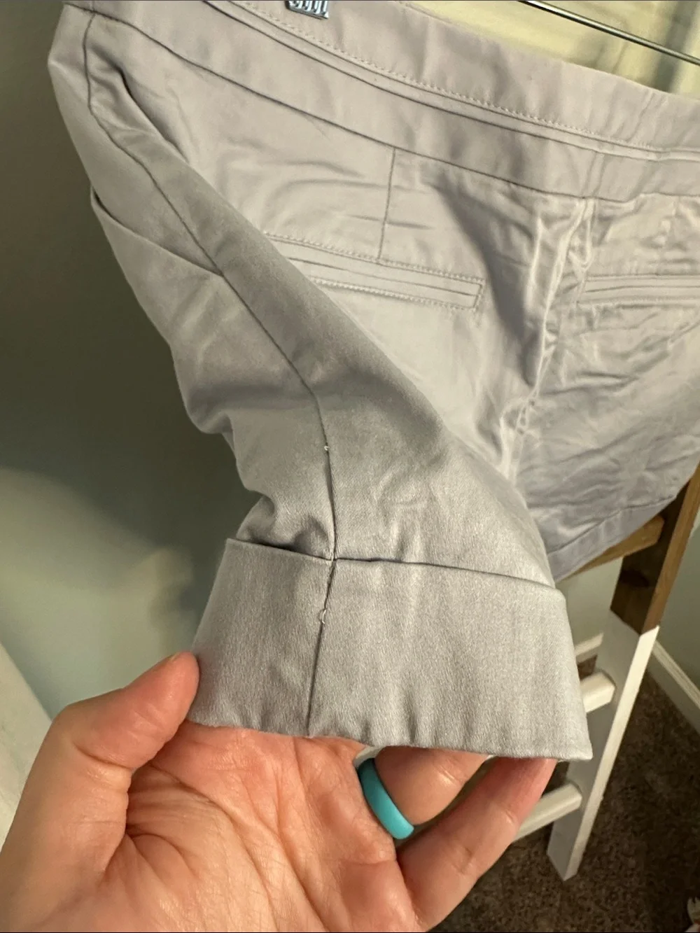 Express shorts pale